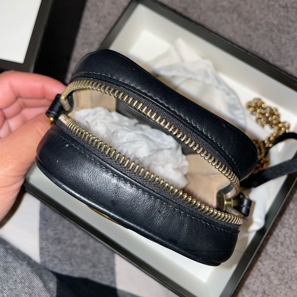 (GUCCI) GG MARMONT MINI BAG - Picture 5 of 7